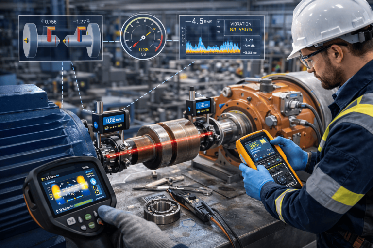 Shaft Alignment & Vibration Analysisf