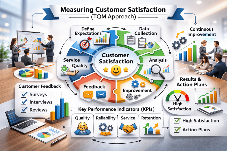 Measuring Customer Satisfaction (TQM Approach)